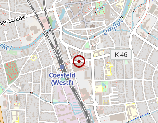 Karte: Lebenhilfe Wohnverbund gGmbH NRW