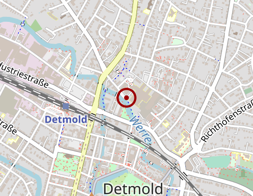 Karte: Diakoniestation Detmold