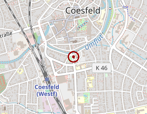 Karte: Caritas Sozialstation Coesfeld