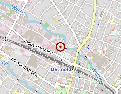 Karte: Domizil an der Werre