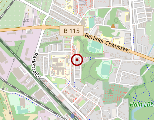 Karte: Tagespflegeeinrichtung "Haus der Diakonie"