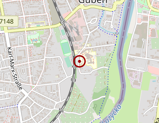 Karte: Naemi Wilke Stift Diakonie Sozialstation Guben