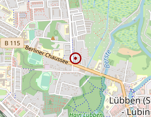 Karte: Kuniß Personenbeförderung