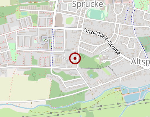 Karte: Krankenhaus Spremberg Tagesklinik Guben