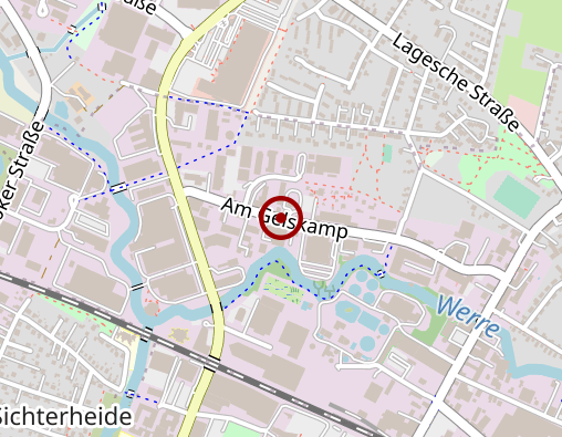 Karte: Haushaltshilfe und Betreuung in Lippe