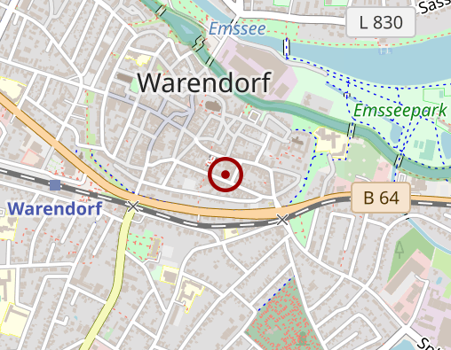 Karte: Lebenshilfe Kreis Warendorf e.V. (Manuela Suuck) - Typ 1 Betreuungsgruppe