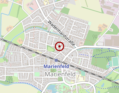 Karte: Tagespflege Marienfeld