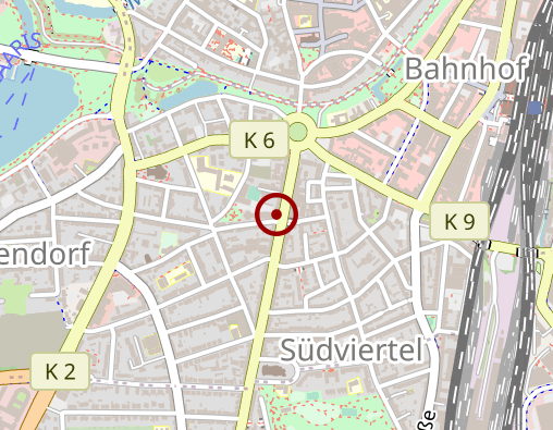 Karte: EOS-Klinik für Psychotherapie