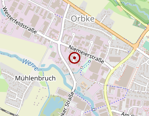 Karte: Tagespflege Engelmed Heptin