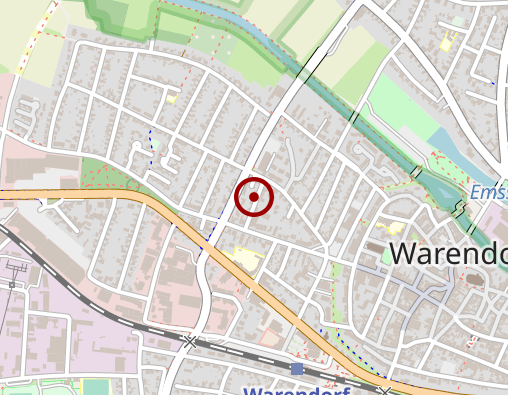 Karte: Betreutes Wohnen des St. Rochus Hospital Telgte