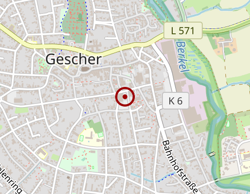 Karte: Caritas Pflege & Gesundheit Mobile Pflege Gescher