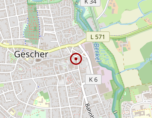 Karte: Massage Gescher