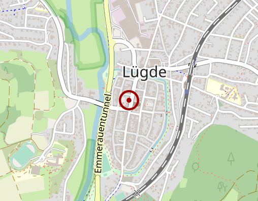 Karte: Gemeinde Lügde Pfarramt