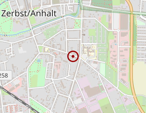 Karte: Diakonie-Sozialstation Zerbst/Roßlau