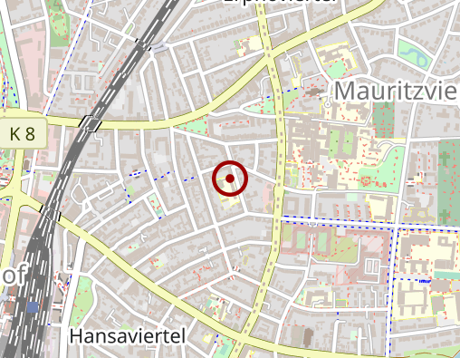 Karte: Deutsches Rotes Kreuz Münster gemeinnützige Pflege und Service GmbH