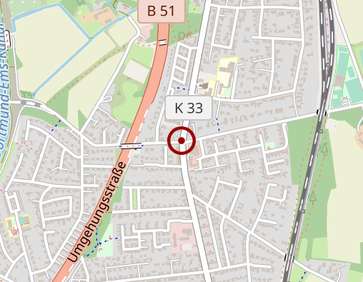 Karte: Urspruch-Berwald