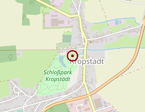 Karte: Kropstädter Fahrdienste Heußner Krankenfahrten