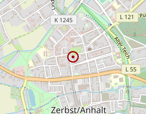 Karte: Deutsches Rotes Kreuz Wittenberg gemeinnützige Pflege GmbH Sozialstation "Marienkäfer"