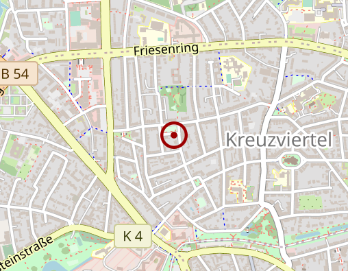 Karte: Deutsches Rotes Kreuz Kinderschutzambulanz