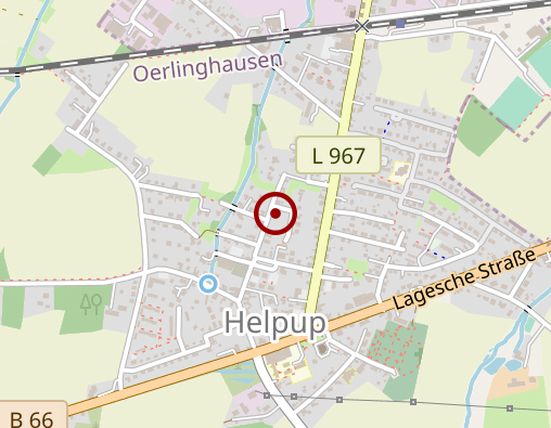 Karte: Pflegedienst "hilf auf"