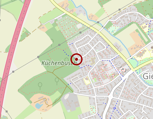 Karte: Irmgard Buschmann Haus - Wohngemeinschaft für dementiell Erkrankte