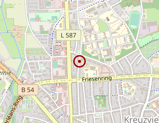 Karte: LWL-Pflegezentrum Münster