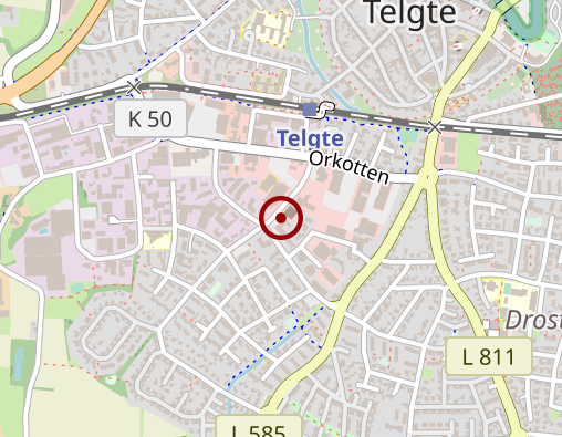 Karte: "Die Mobile" Tagespflege Telgte