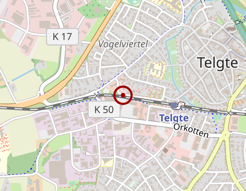 Karte: Wohnstift St. Clemens