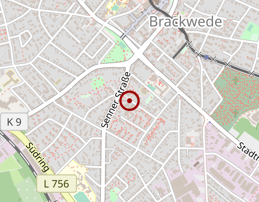 Karte: Diakoniestation Brackwede