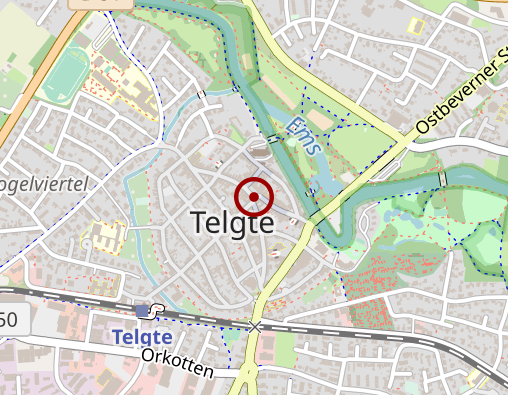 Karte: Urlaub und Pflege e.V.