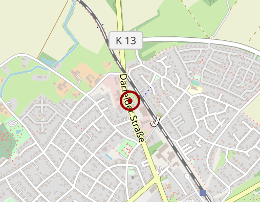 Karte: Tagespflege am Seniorenstift Baumberge