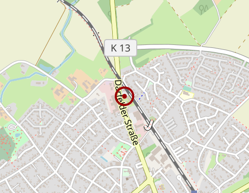 Karte: Seniorenstift Baumberge