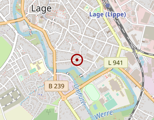 Karte: Lebenshilfe Detmold e.V. Wohnhaus Tu Hus