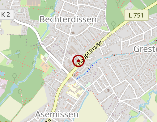 Karte: Tagespflege Asemissen