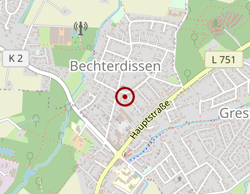 Karte: Diakoniestation Leopoldshöhe-Helpup