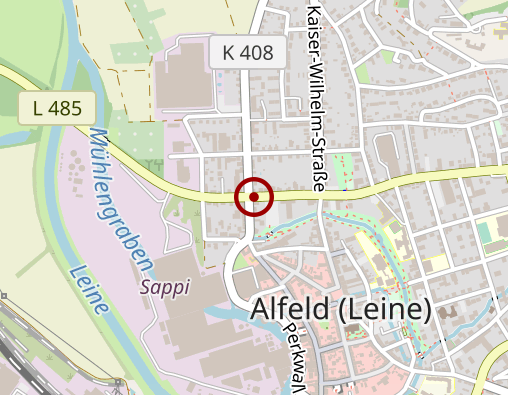 Karte: Dr. med. Anne M. Wilkening GmbH Fachpflegeheim Alfeld