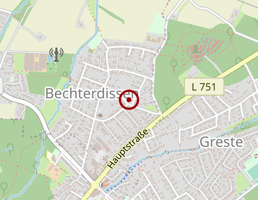 Karte: Freikirchen Mennonitengemeinde Bechterdissen