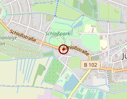 Karte: Haus am Schlosspark Jüterbog