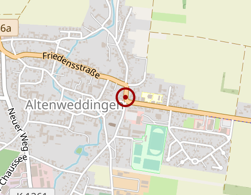 Karte: Tischlerei und Bestattungen Jörg und Michael Tuchen GbR