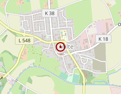 Karte: Sozialstation BHD Land GmbH Pflegeteam Milte