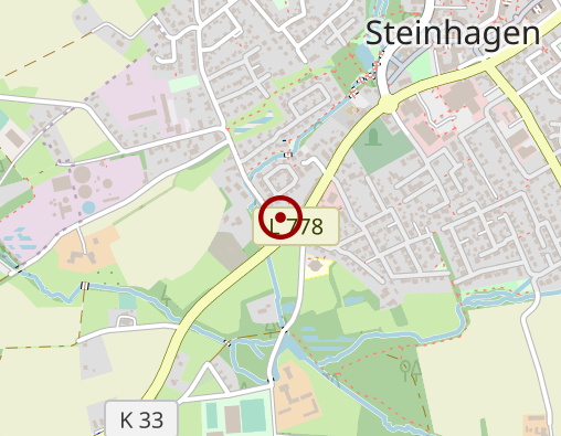 Karte: Pflegedienst 2000 Steinhagen GmbH