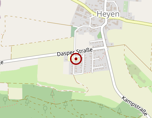 Karte: Akupunkt-Massage nach Penzel