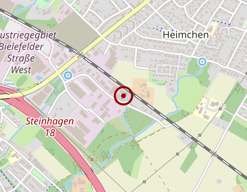 Karte: Seniorengruppe "Vergissmeinnicht"