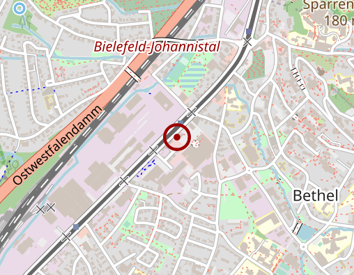 Karte: Rettungsdienst Stadt Bielefeld ASB DRK JUH