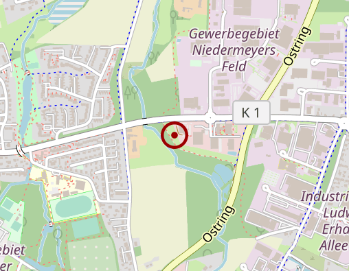 Karte: Lüttgenau H. Dr. u. Flaig K., Dr.