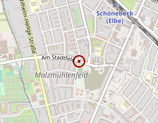 Karte: Pflegedienst "Glücksklee" Stephanie Kluge