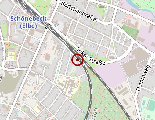 Karte: AMEOS Klinikum Schönebeck