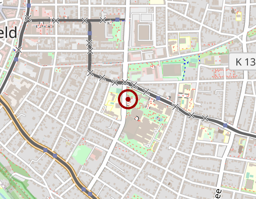 Karte: Apotheke am Klinikum Mitte