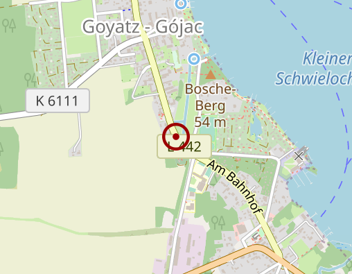 Karte: Betreuungs-u.Entlastungsdienst Goyatz e.V.