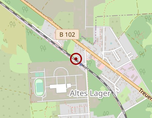 Karte: DB-Reiseagentur Rosenthal Bahnhof